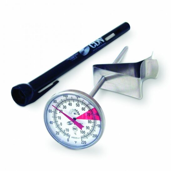 CDN PROACCURATE BEVERAGE FROTHING THERMOMETER