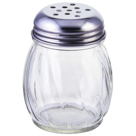 WINCO 6 OUNCE GLASS CHEESE SHAKER