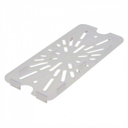 cambro 1/3 clear drain shelf