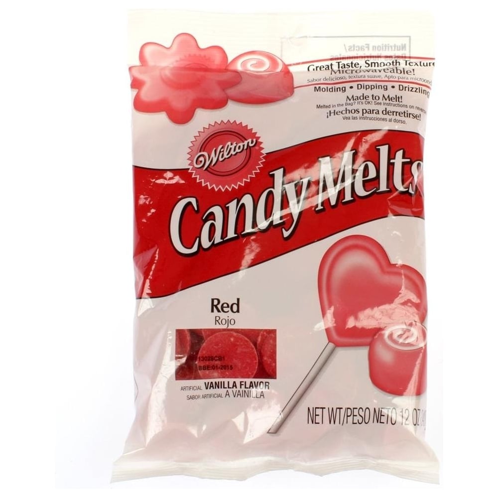 WILTON RED CANDY MELTS