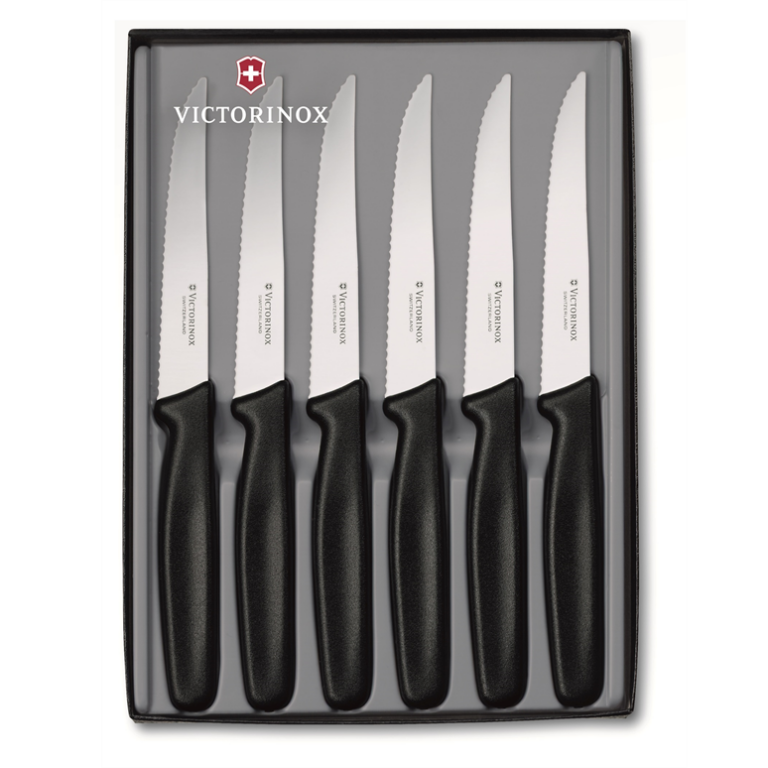 VICTORINOX 6 PIECE STEAK KNIFE SET Rush's Kitchen