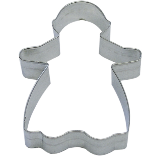 5" GINGERBREAD GIRL COOKIE CUTTER
