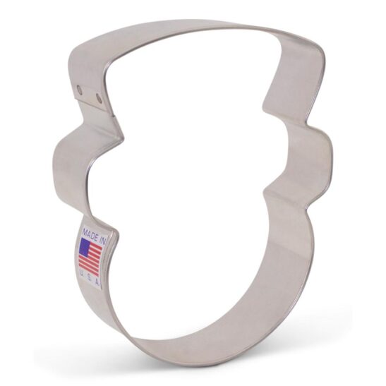 snowman face cookie cutter